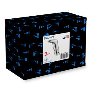 BRUNO αναμεικτική μπαταρία μπάνιου SF11003HCP-A με αισθητήρα, ασημί | Οικιακές & Προσωπικές Συσκευές | elabstore.gr