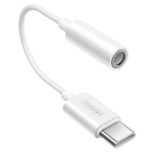 JOYROOM καλώδιο USB Type-C σε 3.5mm SH-C1, 0.12m, λευκό | Αξεσουάρ κινητών | elabstore.gr