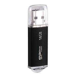 SILICON POWER USB Flash Drive Ultima II-I, 16GB, USB 2.0, μαύρο | Συνοδευτικά PC | elabstore.gr