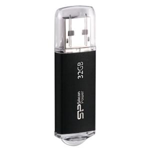 SILICON POWER USB Flash Drive Ultima II, 32GB, USB 2.0, Black | Συνοδευτικά PC | elabstore.gr