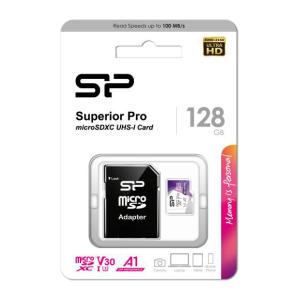 SILICON POWER κάρτα μνήμης Superior Pro microSDXC UHS-I, 128GB, Class 30 | Συνοδευτικά PC | elabstore.gr