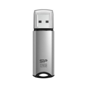 SILICON POWER USB Flash Drive Marvel M02, 128GB, USB 3.2, γκρι | Συνοδευτικά PC | elabstore.gr