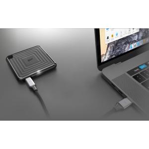 SILICON POWER εξωτερικός SSD PC60, 240GB, USB 3.2, 540-500MB/s, μαύρος | PC & Αναβάθμιση | elabstore.gr