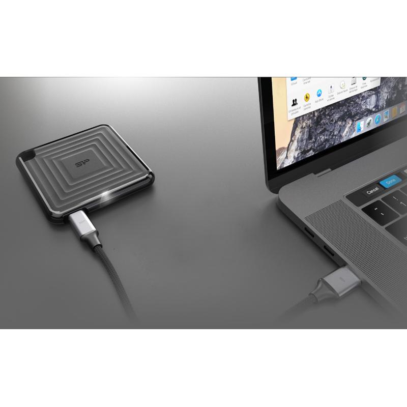 SILICON POWER εξωτερικός SSD PC60, 480GB, USB 3.2, 540-500MB/s, μαύρος | eLabstore.gr SILICON POWER εξωτερικός SSD PC60, 480GB, USB 3.2, 540-500MB/s, μαύρος | PC & Αναβάθμιση | elabstore.gr