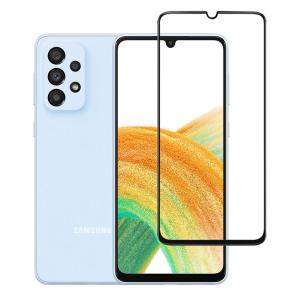 POWERTECH tempered glass 5D TGC-0553, full glue, Samsung A33 5G, μαύρο | Αξεσουάρ κινητών | elabstore.gr