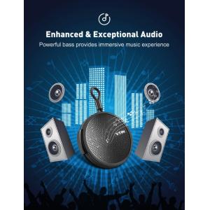 VTIN φορητό ηχείο VNBH221AC, bluetooth, IPX5, 4W RMS, 1000mAh, μαύρο | Εικόνα & Ήχος | elabstore.gr