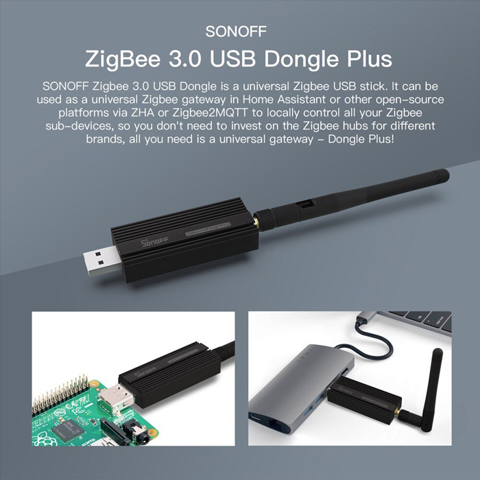 SONOFF USB Dongle Plus ZBDONGLE-P, Zigbee 3.0 | eLabstore.gr SONOFF USB Dongle Plus ZBDONGLE-P, Zigbee 3.0 | Οικιακές & Προσωπικές Συσκευές | elabstore.gr