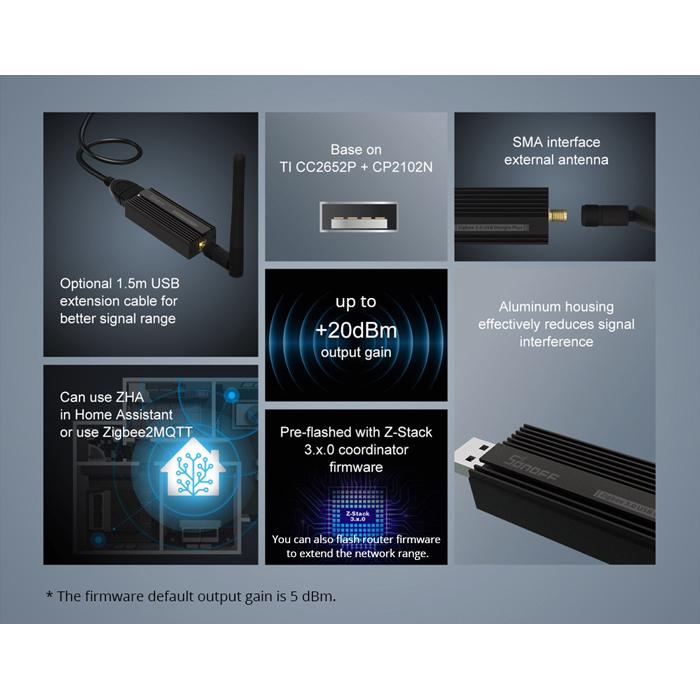 SONOFF USB Dongle Plus ZBDONGLE-P, Zigbee 3.0 | eLabstore.gr SONOFF USB Dongle Plus ZBDONGLE-P, Zigbee 3.0 | Οικιακές & Προσωπικές Συσκευές | elabstore.gr