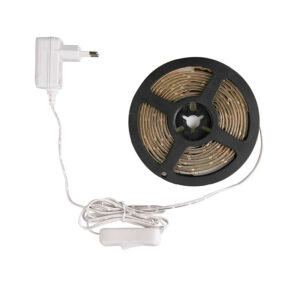 Ταινία LED RGB 3M 12V/6W με τροφοδοτικό LEDSTBRGYD-2835-12328S202/3-WL | Φωτισμός | elabstore.gr