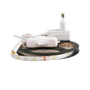 Ταινία LED 3M 12V/6W 4000K με τροφοδοτικό LEDSTND-2835-12308S202/3-WL | Φωτισμός | elabstore.gr