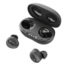 Ακουστικό In-ear Bluetooth Wireless earphones με docking station μαύρο Well EARPHONE-BT-BANGBK-WL | Περιφερειακά | elabstore.gr