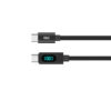 Καλώδιο Type-C σε USB-C Φόρτισης - Data 1m 20V/5A 100W Μαύρο Well CABLE-USBC/USBC-1BK10001-WL | Περιφερειακά | elabstore.gr
