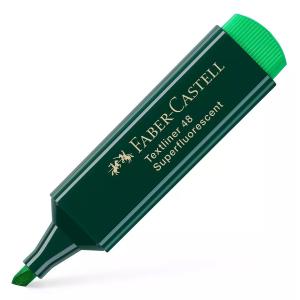 FABER CASTELL μαρκαδόρος υπογράμμισης Textliner 48, πράσινος, 1τμχ | Αναλώσιμα - Είδη Γραφείου | elabstore.gr