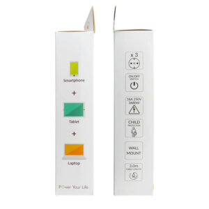 Πολύπριζα 3θ Με Διακόπτη 3M,3g1,5 λευκό LS-330W LIME | Ηλεκτρολογικά | elabstore.gr