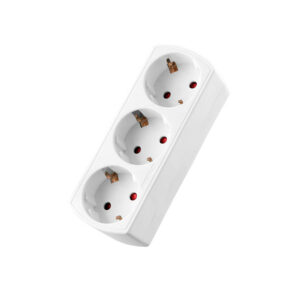 Αντάπτορας Ρεύματος 3xΣούκο LS-3ADW LIME | Ηλεκτρολογικά | elabstore.gr