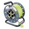MASTERPLUG μπαλαντέζα 51264, 4x schuko, 16A, 40m, πράσινη | Τροφοδοσία Ρεύματος | elabstore.gr