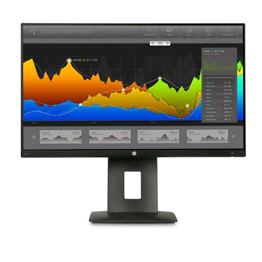 Used Monitor Z23n IPS LED/ HP/ 23"/ 1920x1200/ Wide/ Black/ D-SUB & DP & HDMI & USB 3.0 HUB | eLabstore.gr Used Monitor Z23n IPS LED/HP/23"/1920x1200/Wide/Black/D-SUB & DP & HDMI & USB 3.0 HUB | Refurbished | elabstore.gr