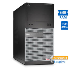 Dell 3020 Tower i5-4570/8GB DDR3/240GB SSD/DVD/8P Grade A+ Refurbished PC | Refurbished | elabstore.gr