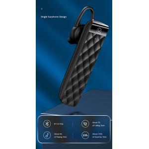 USAMS Bluetooth μονό earphone BT1, BT 5.0, μαύρο | Αξεσουάρ κινητών | elabstore.gr