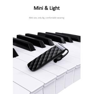 USAMS Bluetooth μονό earphone BT1, BT 5.0, μαύρο | eLabstore.gr
