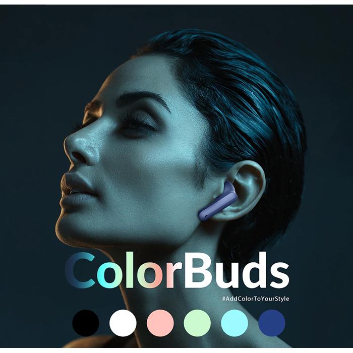 HIFUTURE earphones με θήκη φόρτισης ColorBuds, True Wireless, λευκά | eLabstore.gr HIFUTURE earphones με θήκη φόρτισης ColorBuds, True Wireless, λευκά | Αξεσουάρ κινητών | elabstore.gr