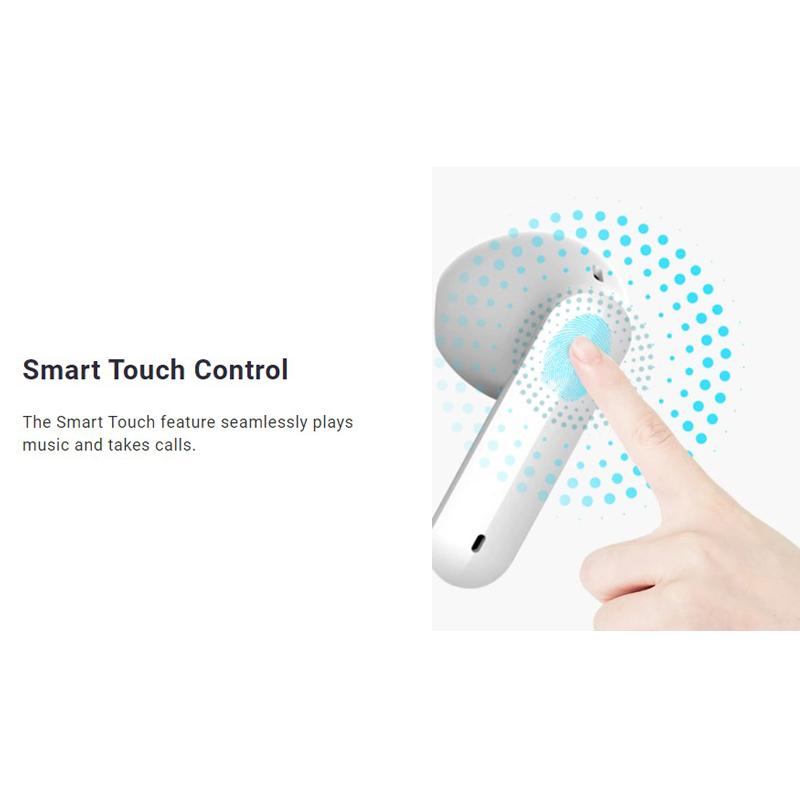 HIFUTURE earphones με θήκη φόρτισης ColorBuds, True Wireless, λευκά | eLabstore.gr HIFUTURE earphones με θήκη φόρτισης ColorBuds, True Wireless, λευκά | Αξεσουάρ κινητών | elabstore.gr