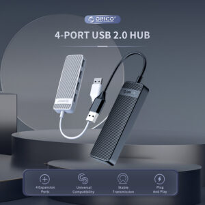 ORICO USB hub FL02, 4x USB ports, λευκό | Συνοδευτικά PC | elabstore.gr