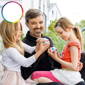 Anti-stress μπαλάκι Magic Ball FT29C, για παιδιά & ενήλικες, πολύχρωμο | Παιχνίδια | elabstore.gr