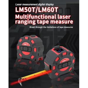 UNI-T ψηφιακό μέτρο laser LM60T, έως 60m, m/ft/in, με μετροταινία 5m | Εργαλεία | elabstore.gr