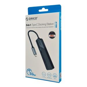 ORICO docking station MDK-5P, HDMI/2x USB/SD & TF, 4K, μαύρο | Συνοδευτικά PC | elabstore.gr