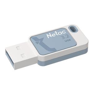 NETAC USB Flash Drive UA31, 64GB, USB 3.2, μπλε | Συνοδευτικά PC | elabstore.gr