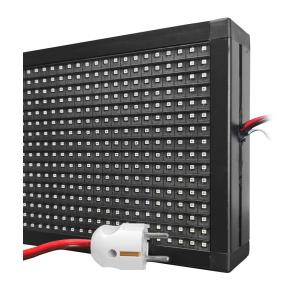 Πινακίδα LED κυλιόμενων μηνυμάτων LED073025, WiFi, 73x25cm, IP65, λευκό | Διαφημιστικό Υλικό | elabstore.gr