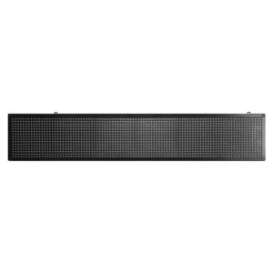 Πινακίδα LED κυλιόμενων μηνυμάτων LED105041, WiFi, 105x41cm, IP65, λευκό | Διαφημιστικό Υλικό | elabstore.gr