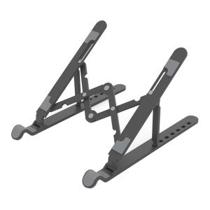 ORICO βάση για laptop & tablet PFB-A24, 11-17", ρυθμιζόμενο ύψος, μαύρη | Αξεσουάρ για Laptop | elabstore.gr