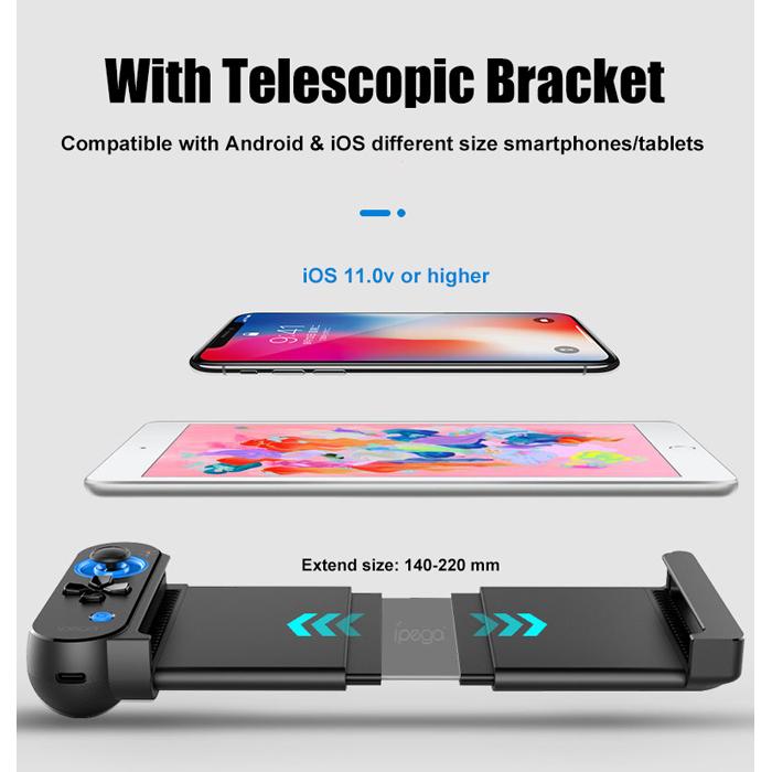 IPEGA ασύρματο gamepad PG-9120 για Android & iOS, Bluetooth, μαύρο | eLabstore.gr IPEGA ασύρματο gamepad PG-9120 για Android & iOS, Bluetooth, μαύρο | Αξεσουάρ κινητών | elabstore.gr