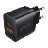 ORICO φορτιστής τοίχου PV20-1U1C, USB & USB-C, PD QC 3.0, 20W, μαύρος | eLabstore.gr ORICO φορτιστής τοίχου PV20-1U1C, USB & USB-C, PD QC 3.0, 20W, μαύρος | Αξεσουάρ κινητών | elabstore.gr