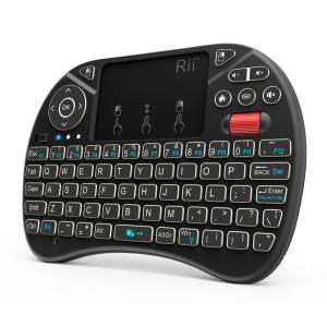 RIITEK ασύρματο πληκτρολόγιο Mini i8X με touchpad, backlit, 2.4GHz | Εικόνα & Ήχος | elabstore.gr