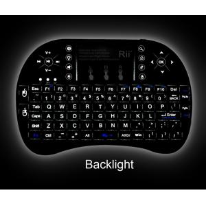 RIITEK Ασύρματο πληκτρολόγιο mini i8+ με touchpad, 2.4GHz, μαύρο | Εικόνα & Ήχος | elabstore.gr