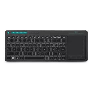 RIITEK ασύρματο πληκτρολόγιο Mini K18+ με touchpad, RGB backlit, 2.4GHz | Εικόνα & Ήχος | elabstore.gr