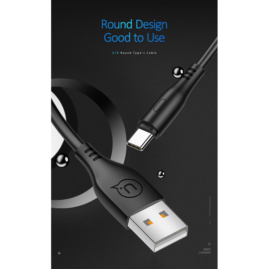 USAMS καλώδιο USB-C σε USB US-SJ267, 2A, 1m, μαύρο | eLabstore.gr USAMS καλώδιο USB-C σε USB US-SJ267, 2A, 1m, μαύρο | Αξεσουάρ κινητών | elabstore.gr