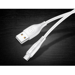 USAMS καλώδιο USB-C σε USB US-SJ267, 2A, 1m, λευκό | eLabstore.gr USAMS καλώδιο USB-C σε USB US-SJ267, 2A, 1m, λευκό | Αξεσουάρ κινητών | elabstore.gr