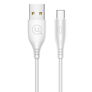 USAMS καλώδιο USB-C σε USB US-SJ267, 2A, 1m, λευκό | Αξεσουάρ κινητών | elabstore.gr