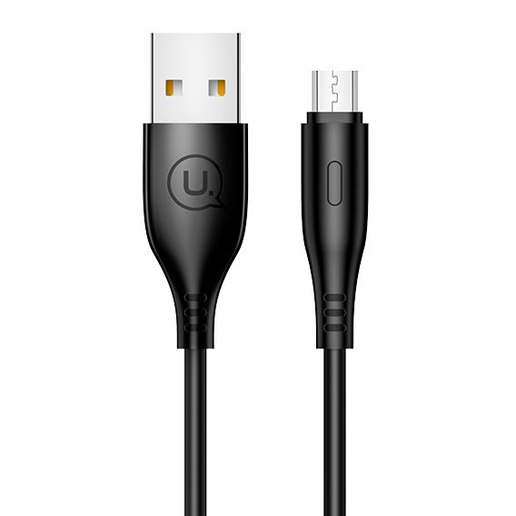 USAMS καλώδιο Micro USB σε USB US-SJ268, 2A, 1m, μαύρο | eLabstore.gr USAMS καλώδιο Micro USB σε USB US-SJ268, 2A, 1m, μαύρο | Αξεσουάρ κινητών | elabstore.gr