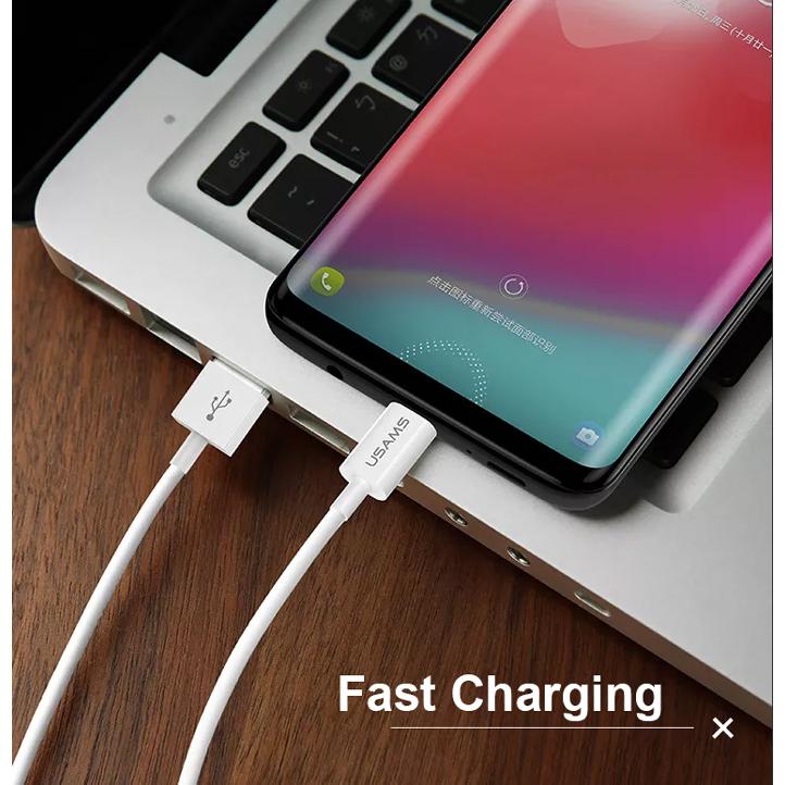 USAMS καλώδιο USB-C σε USB US-SJ285, 2A, 1m, λευκό | eLabstore.gr USAMS καλώδιο USB-C σε USB US-SJ285, 2A, 1m, λευκό | Αξεσουάρ κινητών | elabstore.gr