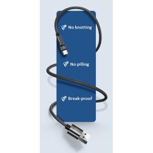 USAMS καλώδιο USB-C σε USB SJ477, περιστρεφόμενο βύσμα, 2A, 1m, πράσινο | Αξεσουάρ κινητών | elabstore.gr
