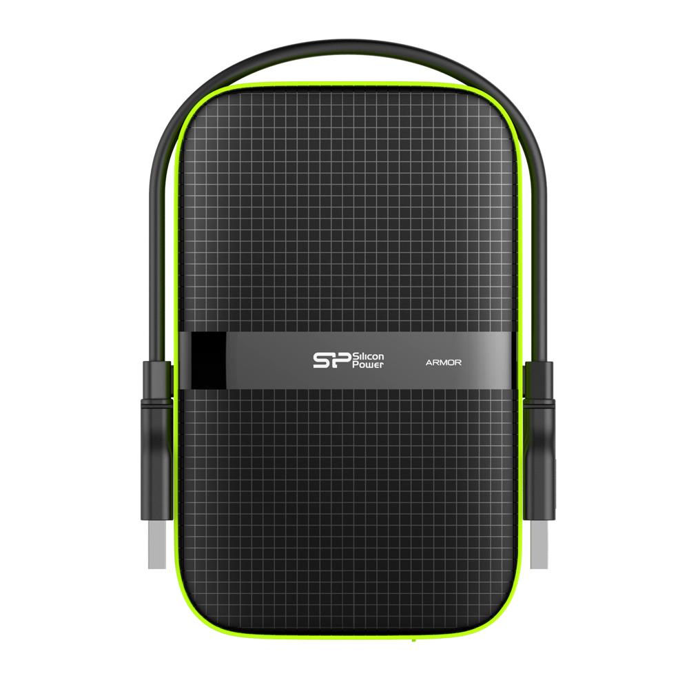 SILICON POWER εξωτερικός HDD Armor A60, 4TB, USB 3.2, πράσινος | eLabstore.gr SILICON POWER εξωτερικός HDD Armor A60, 4TB, USB 3.2, πράσινος | PC & Αναβάθμιση | elabstore.gr