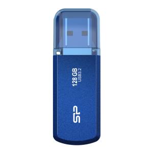 SILICON POWER USB Flash Drive Helios 202, 128GB, USB 3.2, μπλε | Συνοδευτικά PC | elabstore.gr