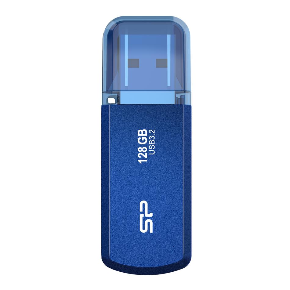 SILICON POWER USB Flash Drive Helios 202, 128GB, USB 3.2, μπλε | eLabstore.gr SILICON POWER USB Flash Drive Helios 202, 128GB, USB 3.2, μπλε | Συνοδευτικά PC | elabstore.gr