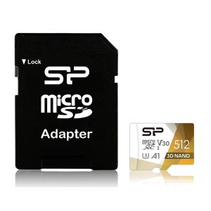 SILICON POWER κάρτα μνήμης Superior Pro microSDXC UHS-I, 512GB, Class 30 | Συνοδευτικά PC | elabstore.gr