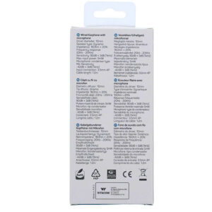 Ακουστικό με μικρόφωνο EP301BK μαύρο Well EARPHONE-EP301BK-WL | eLabstore.gr Ακουστικό με μικρόφωνο EP301BK μαύρο Well EARPHONE-EP301BK-WL | Περιφερειακά | elabstore.gr